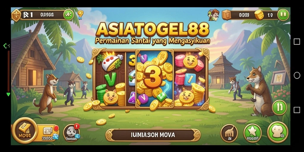 Tampilan menarik dari gameplay ASIATOGEL88 yang seru.