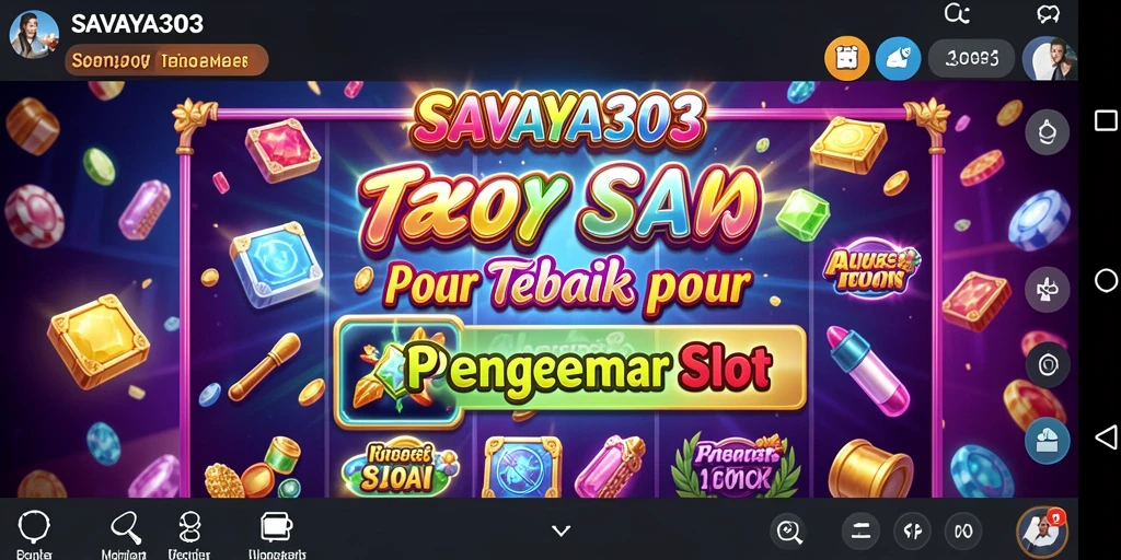 Screenshot gameplay SAVAYA303 menampilkan keterampilan bermain Slot yang menarik.