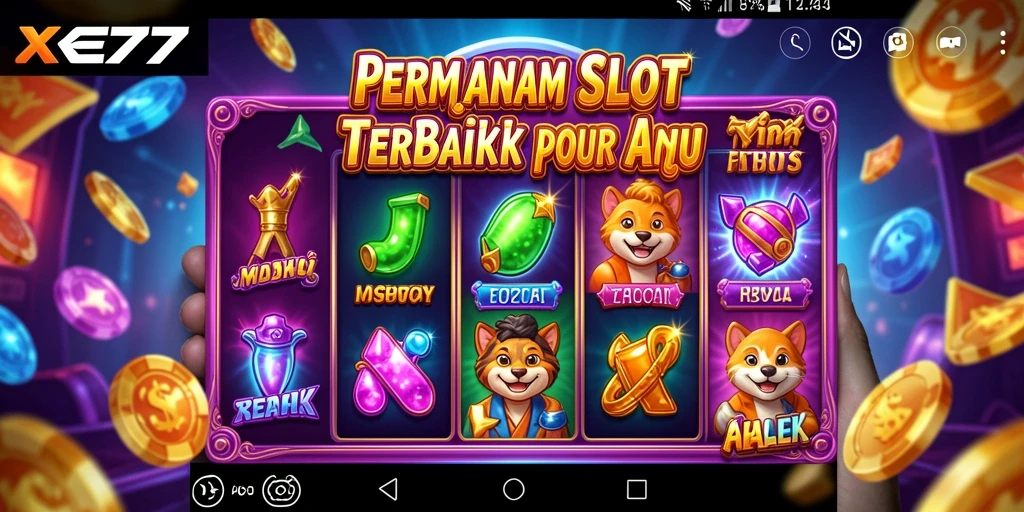 Tampilan gameplay <strong>XE77</strong> yang seru dan menawan.